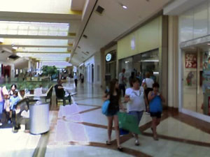 View from the front of the iPhone line.